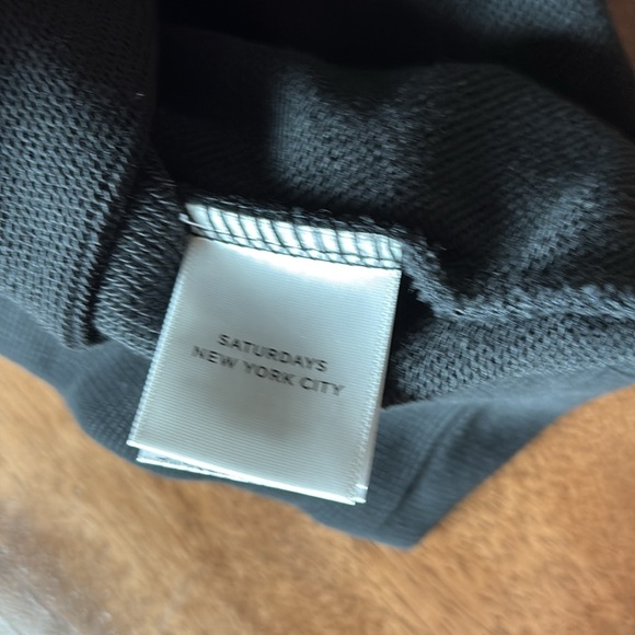 Saturdays New York City Men's Black Hoodie - Picture 7 of 8